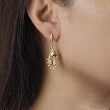 Legacy Diamond Bezel Horse Dangle Earrings