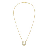 Legacy Diamond Horseshoe Charm Necklace