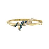 Nouvelle Serpent Metallic Bangle