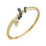 Nouvelle Serpent Metallic Bangle