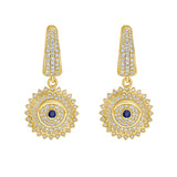 Soraya Evil Eye Dangle Earrings