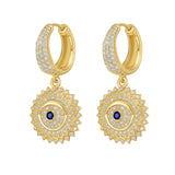 Soraya Evil Eye Dangle Earrings