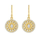 Serenity Diamond Charm Earrings