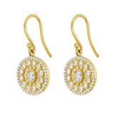 Serenity Diamond Charm Earrings