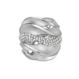 Waverly Diamond Wavy Cocktail Ring