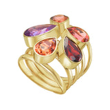 Reign Flower Tourmaline Ring