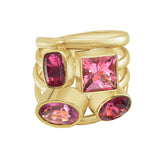 Reign Pink Tourmaline Ring