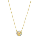 Serenity Small Opal Amulet Charm Necklace