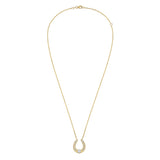 Legacy Mini Diamond Horseshoe Neckace