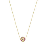 Bloom Ruby Flower Necklace