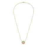 Bloom Ruby Flower Necklace