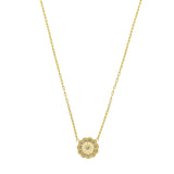 Flower Desert Diamond Necklace