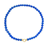 Blue Agate Bead Chain