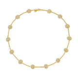 Lumière Diamond Sun Station Necklace