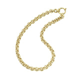 Large Rolo Link Chain With Sailor Spring Clasp