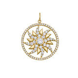 Sorin Diamond Sun Charm