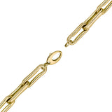 Milano Medium Elongated Chunky Pinched Link Chain