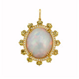 Per Sempre Opal and Yellow Tourmaline Pendant