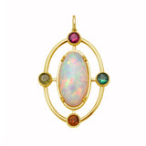 Per Sempre Opal and Multi Tourmaline Pendant