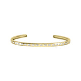 Baguette Diamond Cuff Bangle