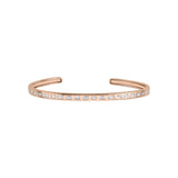 Baguette Diamond Cuff Bangle