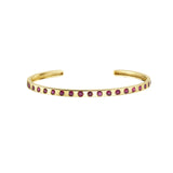 Ruby Cuff Bangle