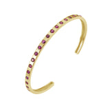 Ruby Cuff Bangle