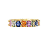 Multi Sapphire Eternity Band