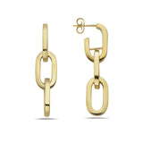 Joy Signature Link Dangle Earrings