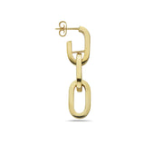 Joy Signature Link Dangle Earrings