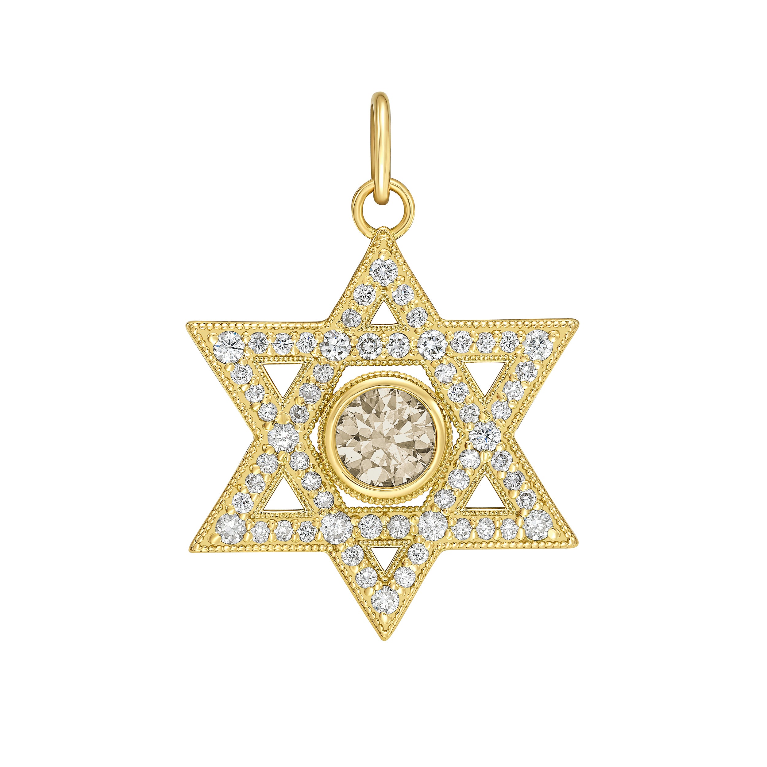 Desert Diamond Star of David Charm