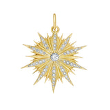 Diamond Bethlehem Star Charm