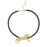 Legacy Jumbo Prancing Horse Charm Necklace