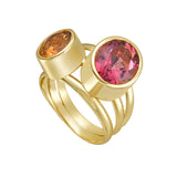 Reign Double Tourmaline Wrap Ring