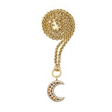 Måneskin Multi Sapphire Moon Charm