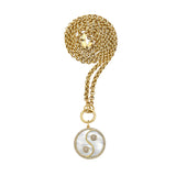 Harmony Mother of Pearl Yin Yang Medallion