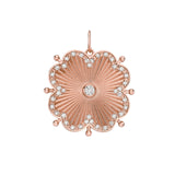 Cassandane Medium Diamond Clover Medallion