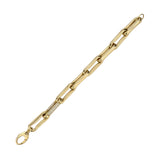 Milano Diamond Pinched Link Bracelet