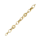 Gisele Specialty Satin And Polished Knot Link Bracelet