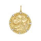 Bernese Mountain Dog Diamond Bead Medallion