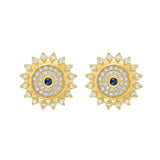 Soraya Mini Evil Eye Post Back Earrings