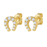 Legacy Diamond Horseshoe Earrings