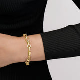 Arianna Knot Link Bracelet