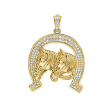 Legacy Horseshoe Diamond Charm