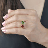 Toi Et Moi Tourmaline Ring