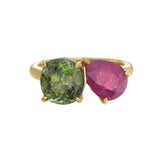 Toi Et Moi Tourmaline Ring