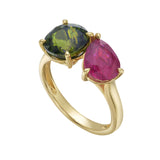 Toi Et Moi Tourmaline Ring