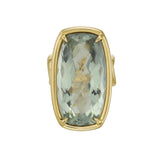Green Tourmaline Cocktail Ring