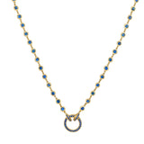 Sapphires By The Yard Necklace