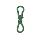 Dog Clip Emerald Swivel Connector